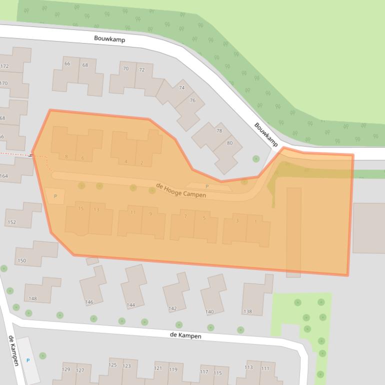 Kaart van postcodegebied 7943HV.