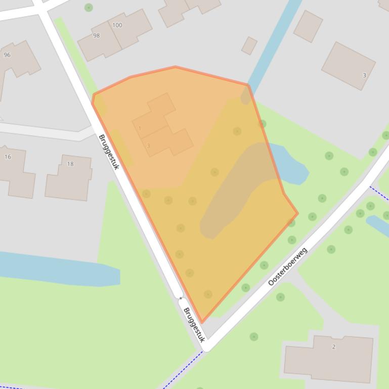 Kaart van postcodegebied 7943HW.