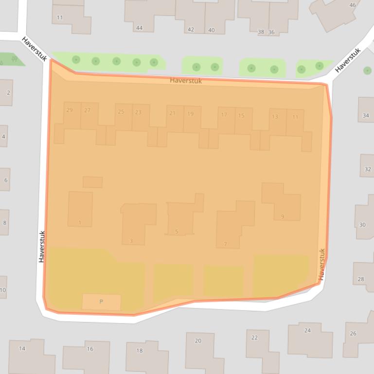 Kaart van postcodegebied 7943JB.