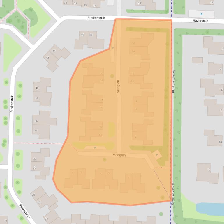Kaart van postcodegebied 7943JN.