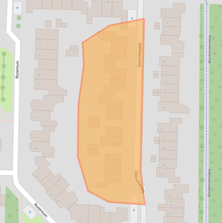 Kaart van postcodegebied 7943JP.