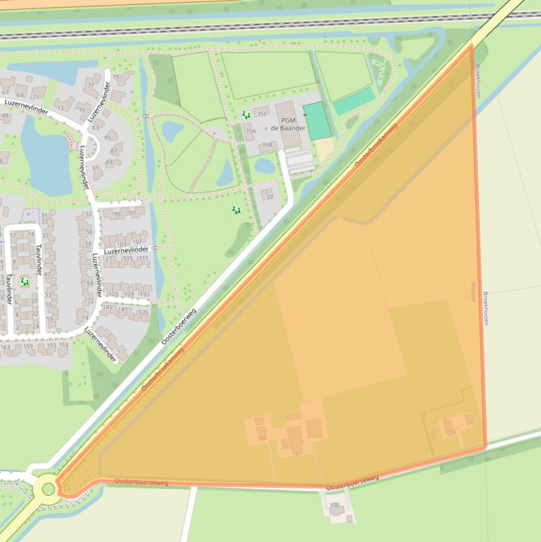 Kaart van postcodegebied 7943KB.