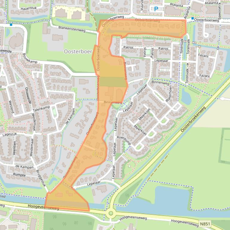 Kaart van postcodegebied 7943KG.