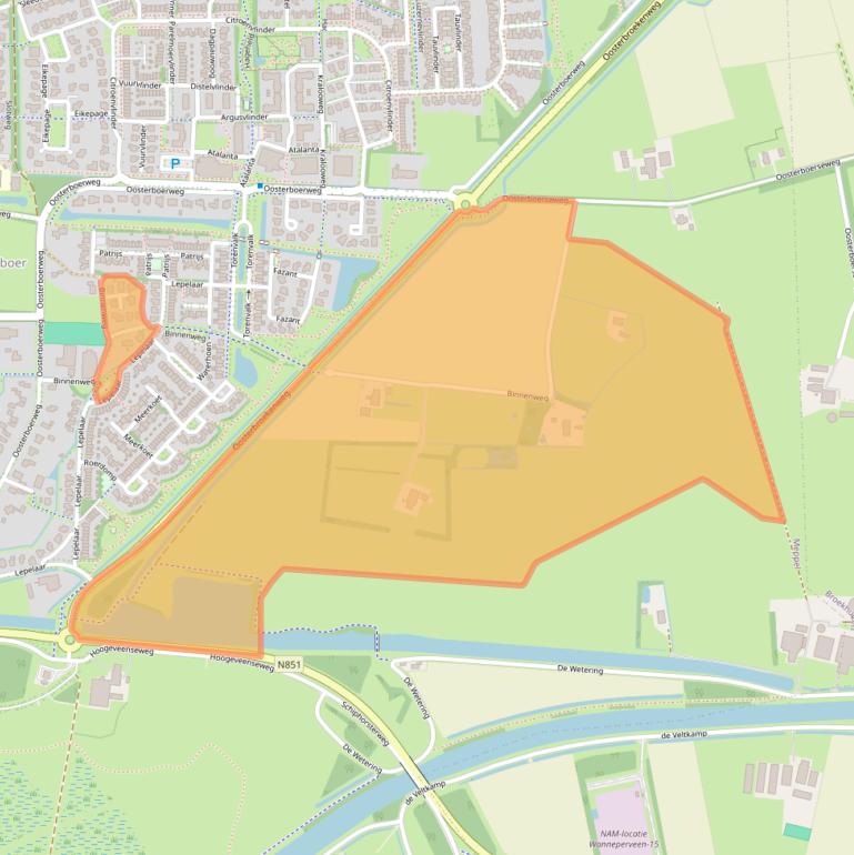 Kaart van postcodegebied 7943KK.