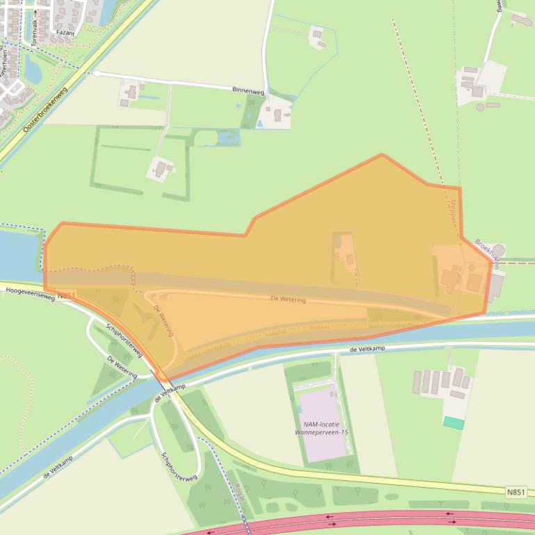 Kaart van postcodegebied 7943KV.