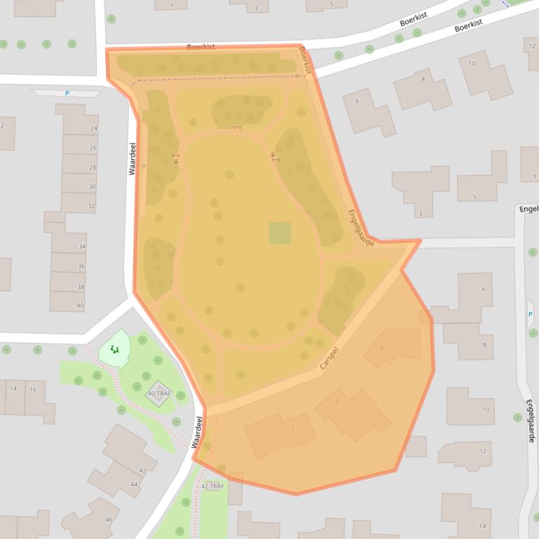 Kaart van postcodegebied 7943LB.