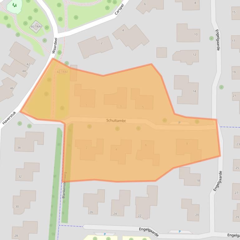 Kaart van postcodegebied 7943LJ.