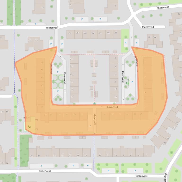 Kaart van postcodegebied 7943ME.
