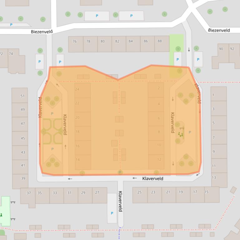Kaart van postcodegebied 7943MG.