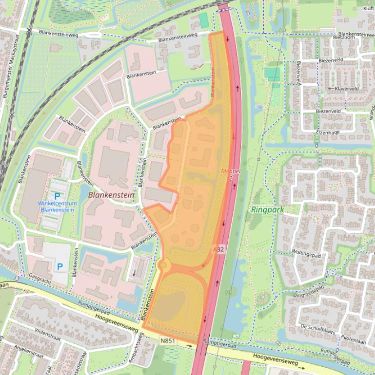 Kaart van postcodegebied 7943PE.