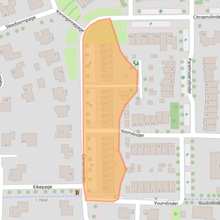 Kaart van postcodegebied 7943RC.
