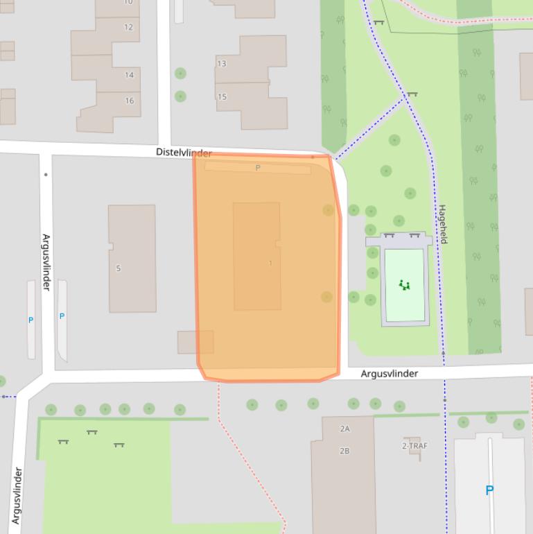 Kaart van postcodegebied 7943RZ.