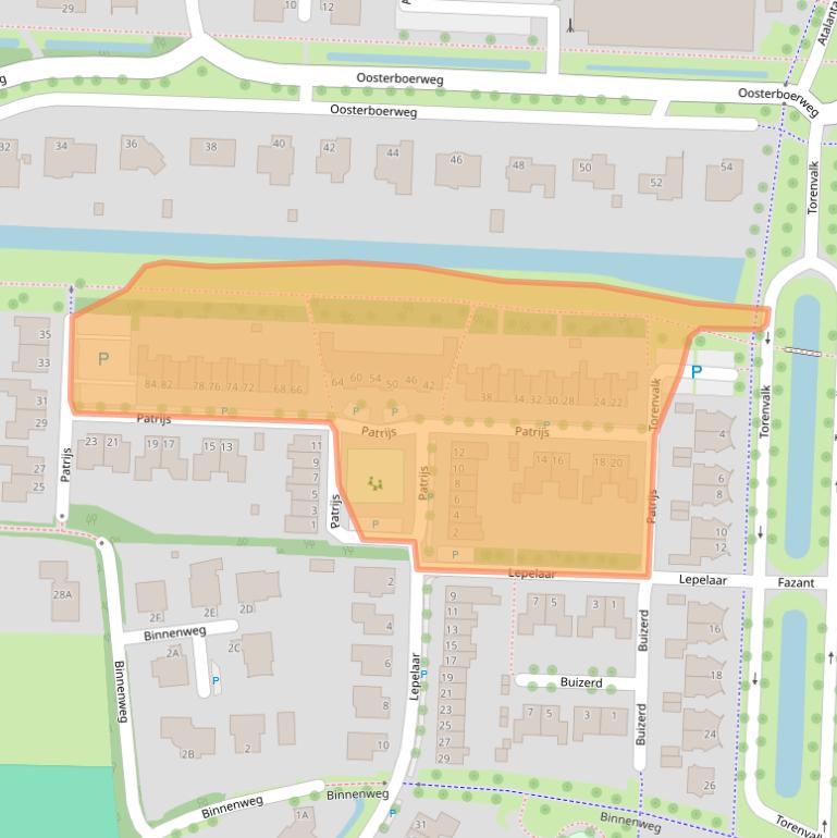 Kaart van postcodegebied 7943SE.