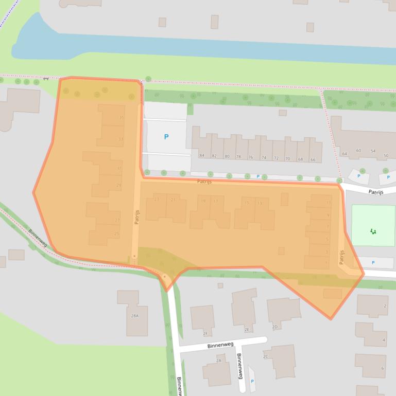Kaart van postcodegebied 7943SG.