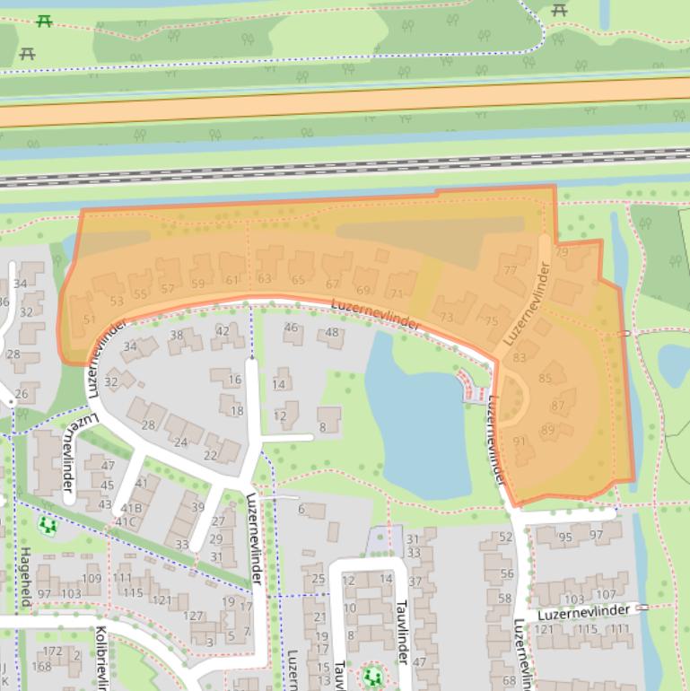 Kaart van postcodegebied 7943TC.