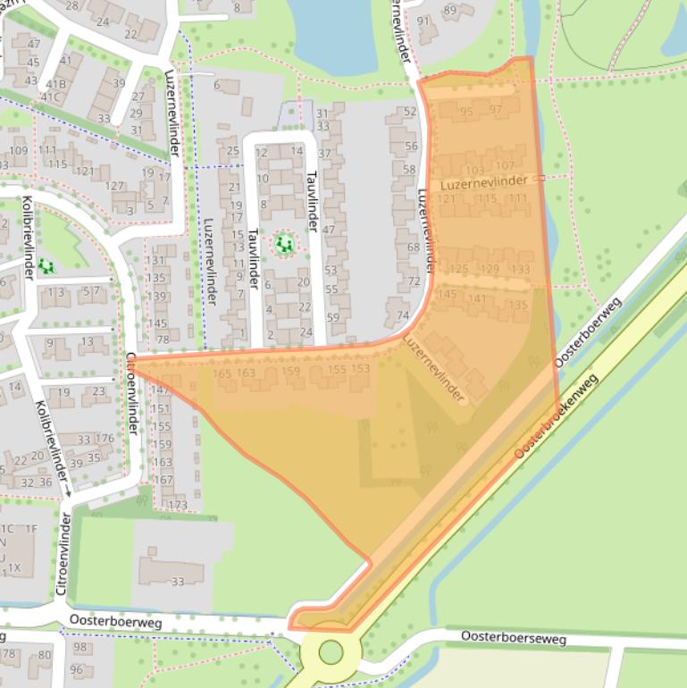 Kaart van postcodegebied 7943TD.