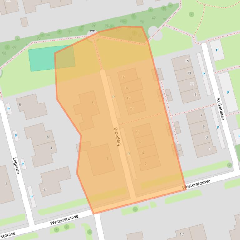 Kaart van postcodegebied 7944AX.