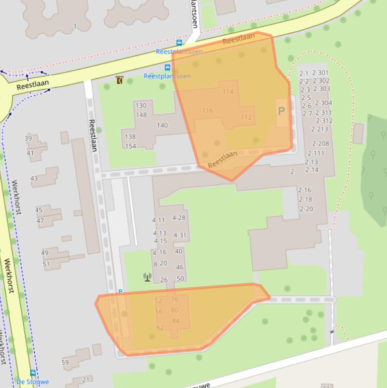 Kaart van postcodegebied 7944BC.