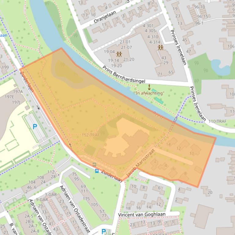 Kaart van postcodegebied 7944EM.