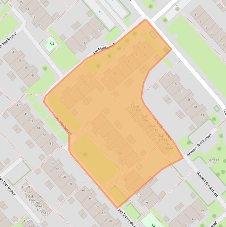 Kaart van postcodegebied 7944GR.