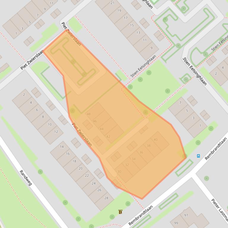 Kaart van postcodegebied 7944KN.