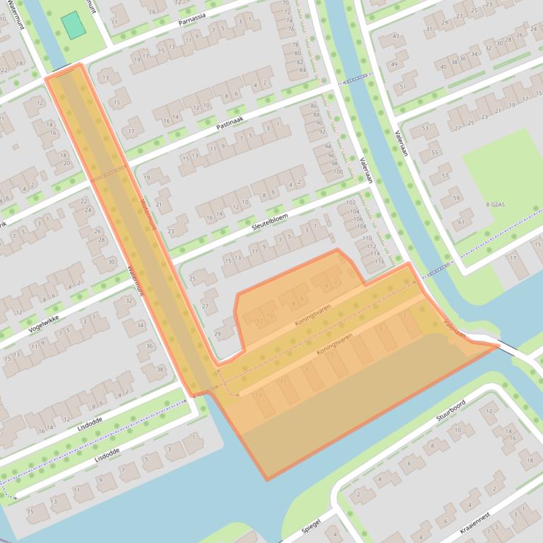 Kaart van postcodegebied 7944PH.