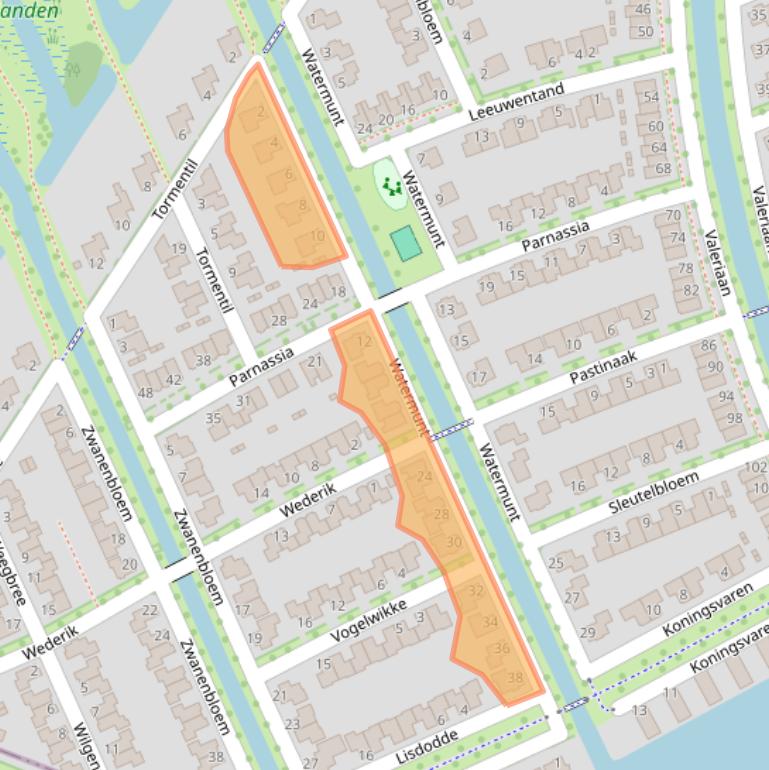 Kaart van postcodegebied 7944PK.