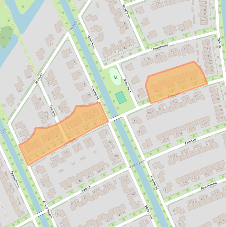 Kaart van postcodegebied 7944PR.