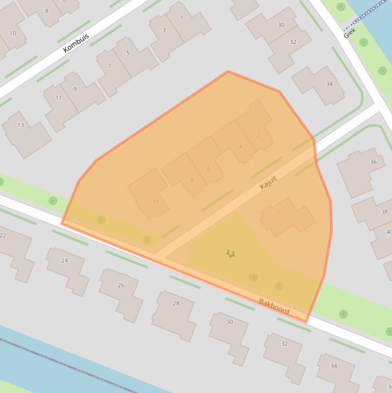 Kaart van postcodegebied 7944SV.