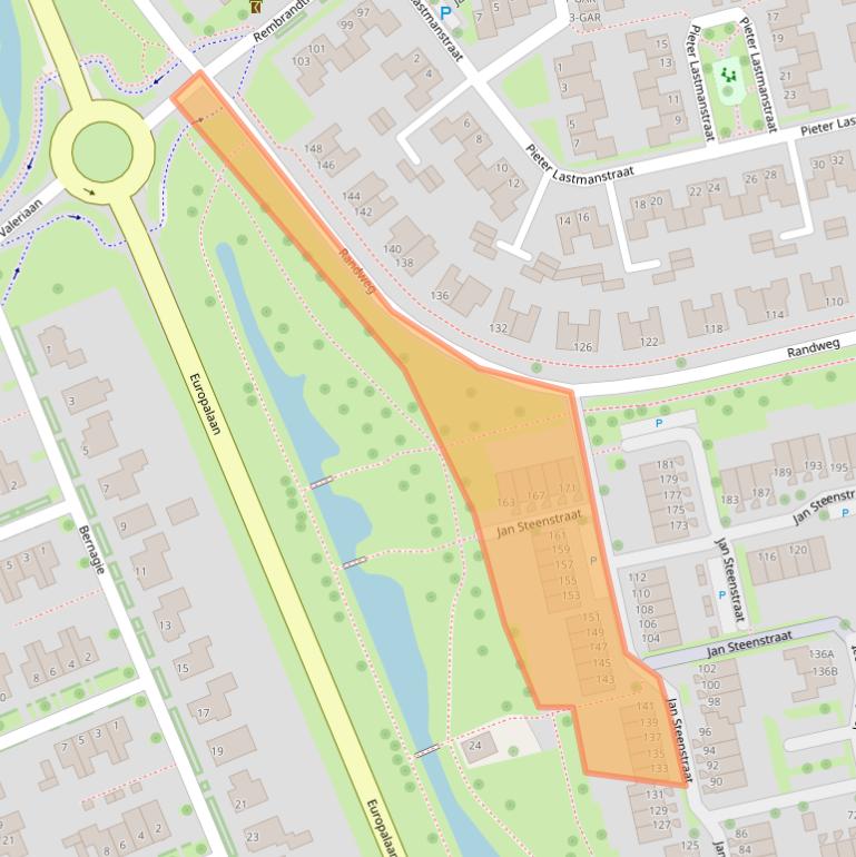 Kaart van postcodegebied 7944TV.