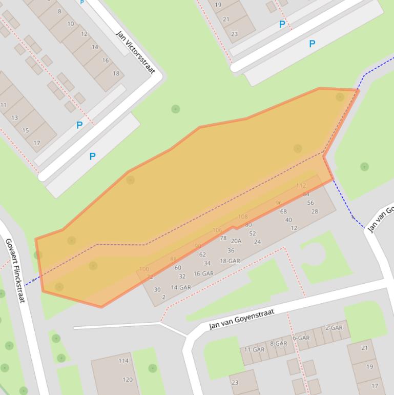 Kaart van postcodegebied 7944VM.