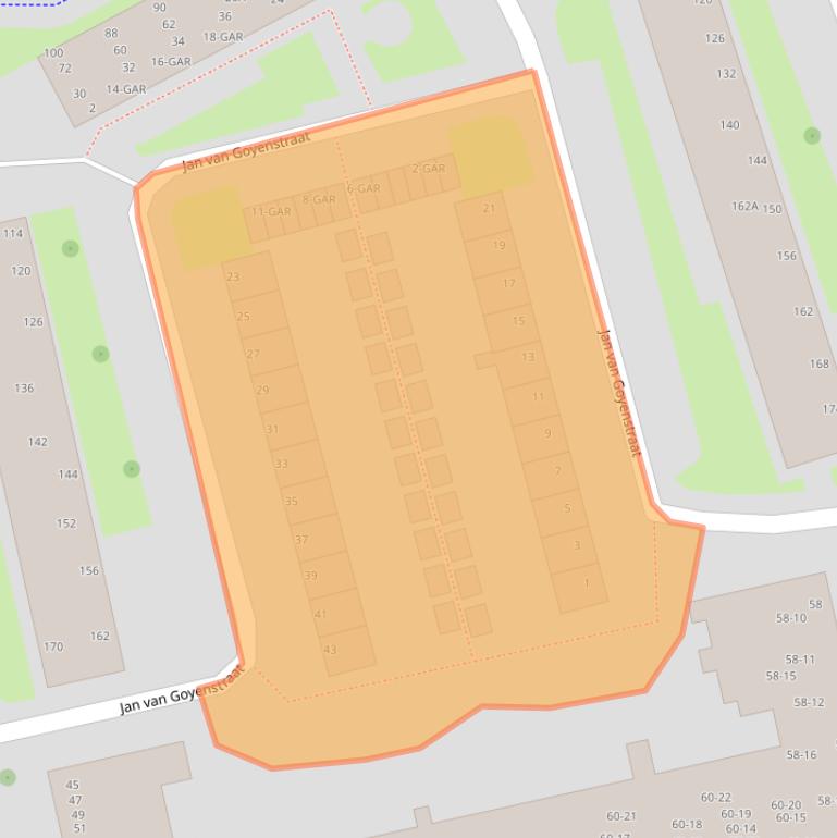 Kaart van postcodegebied 7944VR.