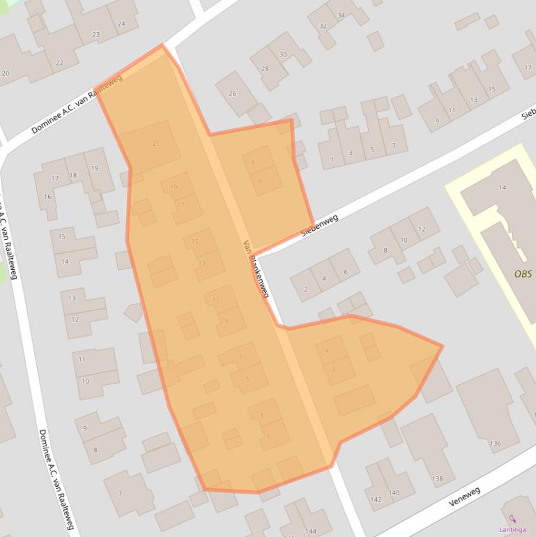 Kaart van postcodegebied 7946AB.