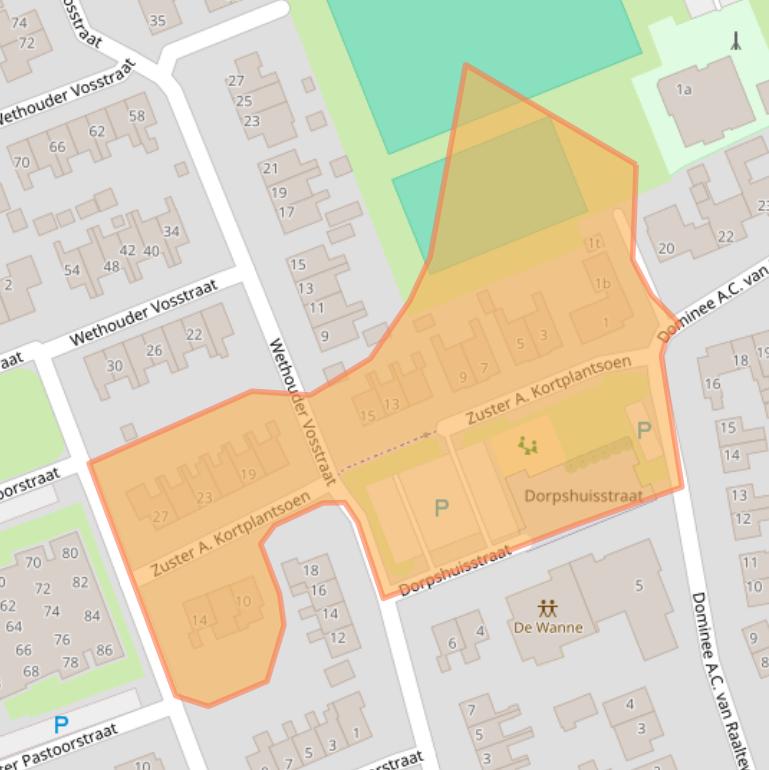 Kaart van postcodegebied 7946AM.