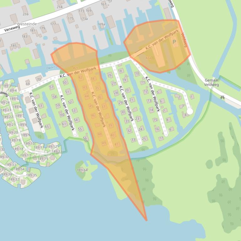 Kaart van postcodegebied 7946AV.