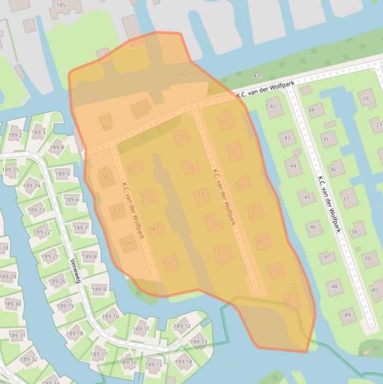 Kaart van postcodegebied 7946AW.