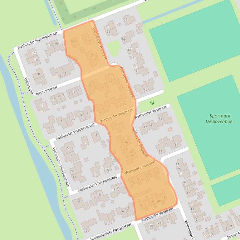 Kaart van postcodegebied 7946AX.