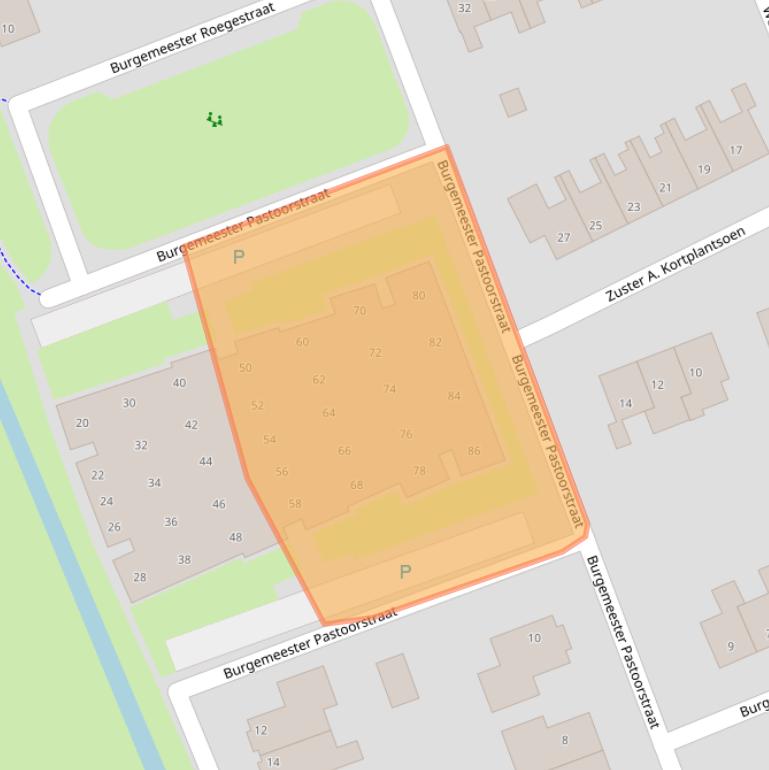 Kaart van postcodegebied 7946BB.