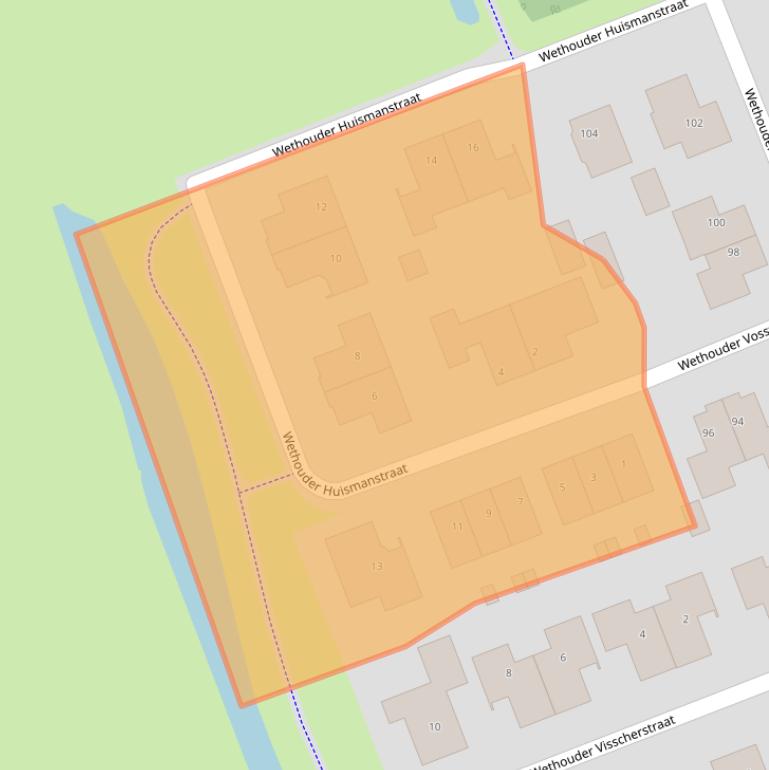 Kaart van postcodegebied 7946BE.