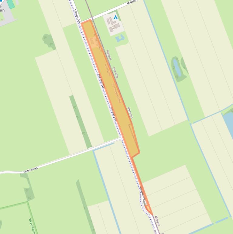 Kaart van postcodegebied 7946KA.