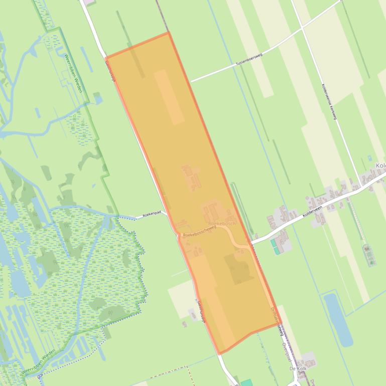 Kaart van postcodegebied 7946KE.