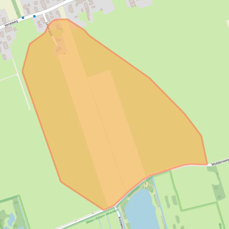 Kaart van postcodegebied 7946KL.