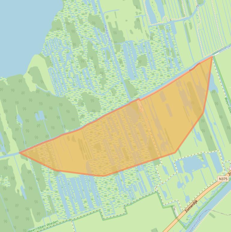 Kaart van postcodegebied 7946KN.