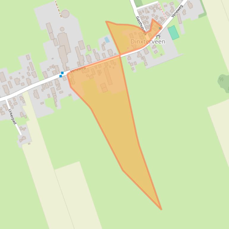 Kaart van postcodegebied 7946LB.