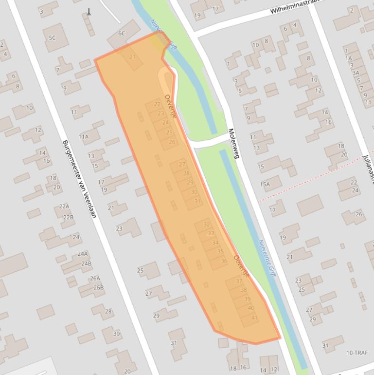 Kaart van postcodegebied 7948AD.