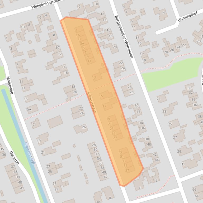 Kaart van postcodegebied 7948AN.