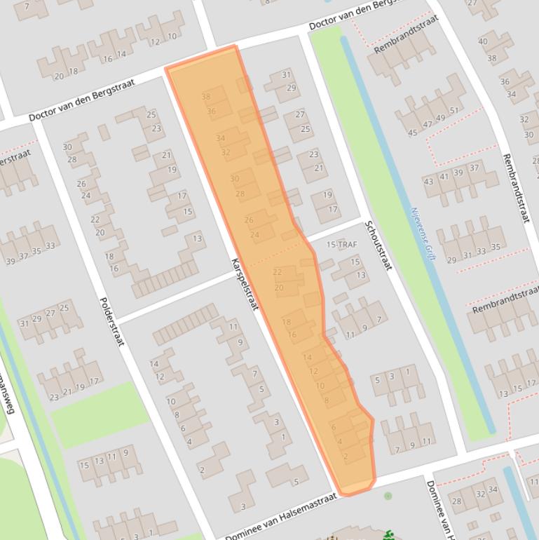 Kaart van postcodegebied 7948BG.