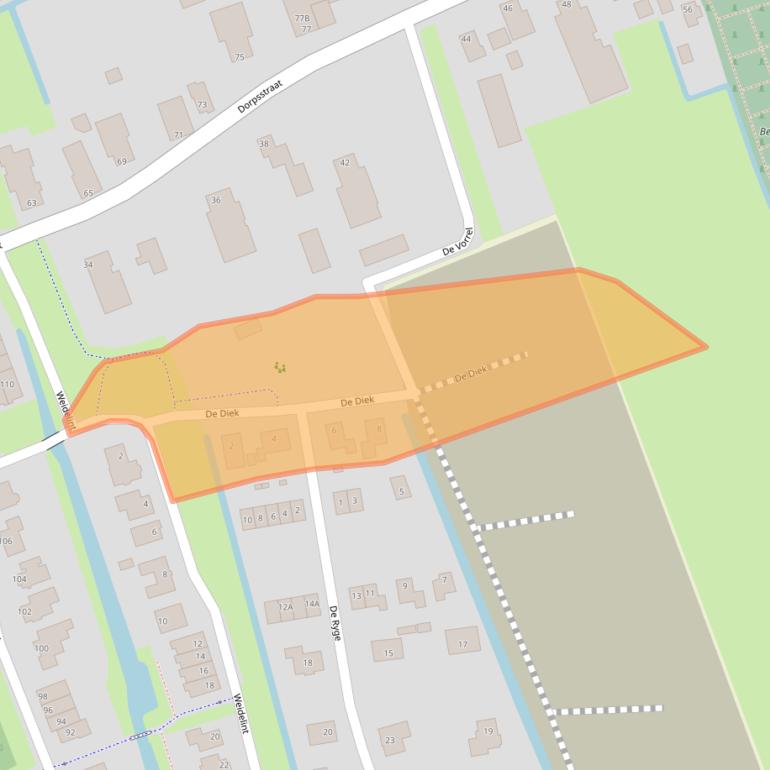 Kaart van postcodegebied 7948CS.