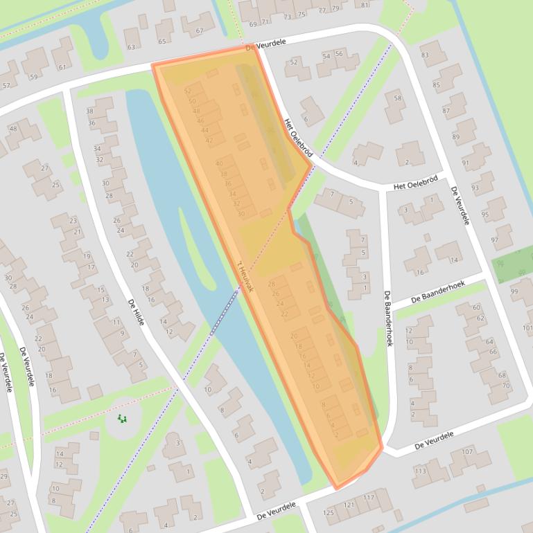 Kaart van postcodegebied 7948DX.