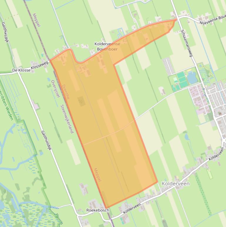 Kaart van postcodegebied 7948LT.